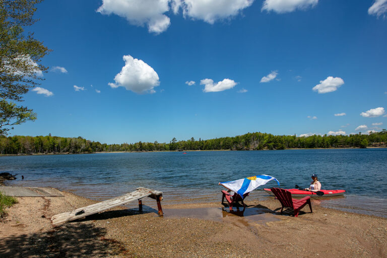 The community lots...